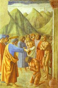 St. Peter Baptizing the Neophytes