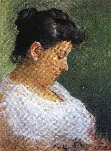 Portrait de la mère de l artiste