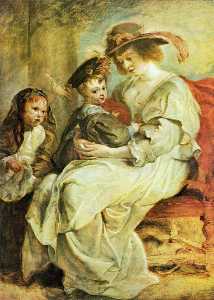 Helene Fourment con i suoi figli