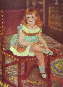 Portrait of Georgette Charpentier on a Chair
