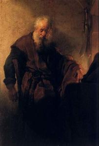 St Paul at his Writing-Desk