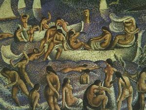 Bathers of La Costa Brava - Bathers of Llaner, 1923