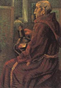 сидящий монах 1925