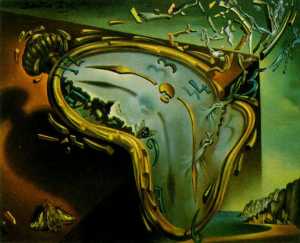 мягкие часы на Момент первый взрыв , 1954