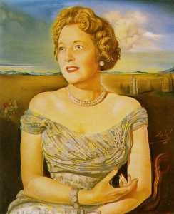 Portrait of Countess Ghislaine d'Oultremont, 1960