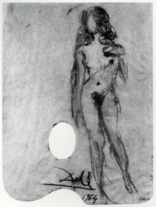 Untitled. Female Nude on a Palette, 1964