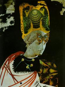 Mad Mad Mad Minerva - Illustration for 'Memories of Surrealism', circa 1968