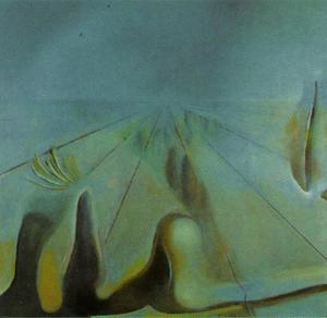 Enigma (unfinished version of 'The Three Glorious Enigmas of Gala'), 1982