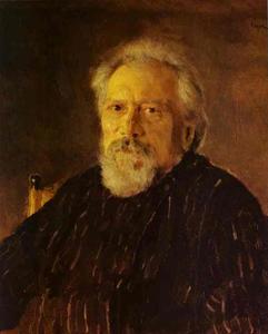 Portrait of the Author Nikolay Leskov