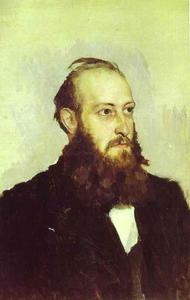 Ritratto di Victor Goshkevich, il fondatore della storica-Aarchaeological Museum a Kherson