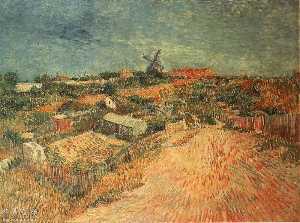 Огороды на Монмартре 1887