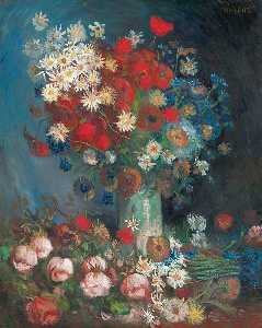fleurs sauvages bouquet 1886