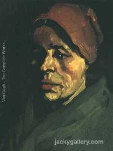 Head of a Peasant Woman with Brownish Cap