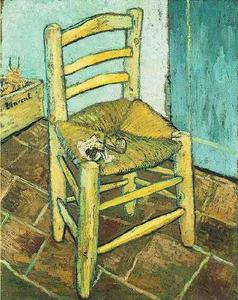 Vincents Stuhl mit seinem Rohr