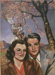 портрет пару , Ле Cerisier , 1942-43