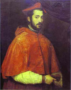 枢機卿アレッサンドロ·ファルネーゼの肖像