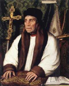 портрет уильяма уорхема , архиепископ кентерберийский