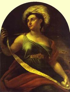 Sibyl of Delph. (Portrait of N. S. Semenova.)