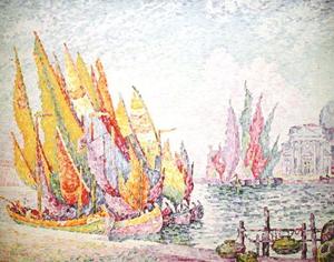 Venezia la vela  barche