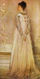 Симфония в плоть Цвет розовый , портрет mrs . Франческа Leyland