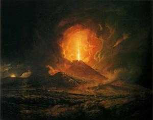 An Eruption of Vesuvius, Seen from Portici