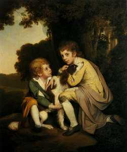 Thomas y José Pickford como niños