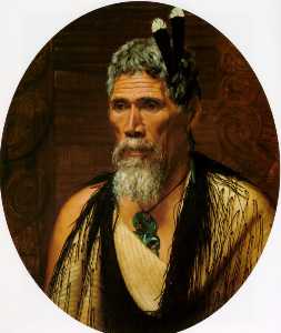 Anaha Te Rahui, the celebrated carver of Rotorua