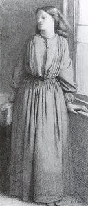 Portrait d Elizabeth Siddal 1