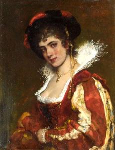 retrato de un veneciano dama