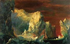 Study for 'The Icebergs'