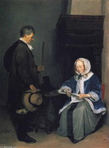 A Lady Reading a Letter 1