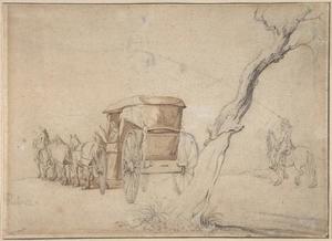 Carriage In A Landscape