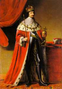 の肖像画 frederick V , 選挙人 パラタイン , として 王 の ボヘミア