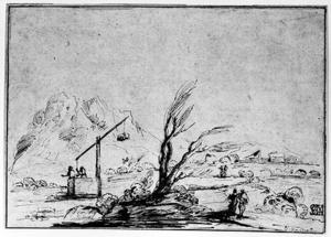 Landscape with Figures and a Wel