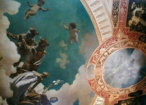 Hermesvilla ceiling paintings