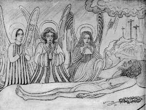 le Christ veille par les anges