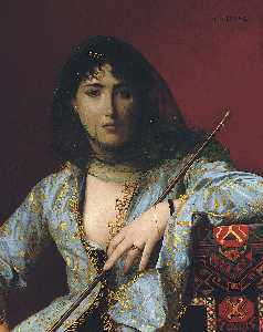 Женщина Circassienne Voilée