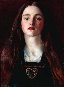 少女の肖像画 ソフィー  グレー