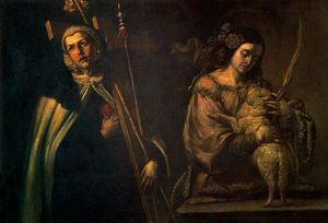 Santa María de Pazzis y Santa Inés