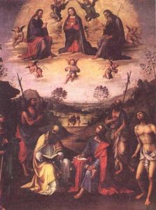 Crowning of the Madonna with Saints