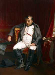 Napoléon Bonaparte abdankte in Fontainebleau
