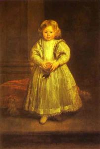 Portrait of Clelia Cattaneo, Daughter of Marchesa Elena Grimald