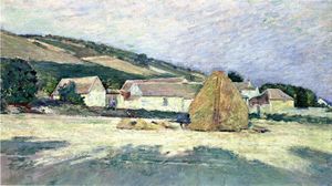 a granja casa en Giverny