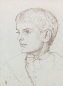 Portrait Of Marion Edith Holman Hunt