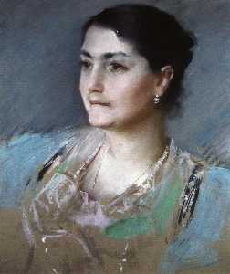 夫人ウィリアム·チェースの肖像