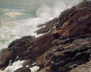 alta cliff , costa del maine