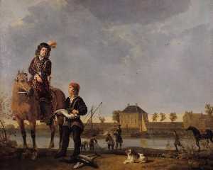Equestrian Portrait of Pieter de Roovere