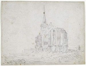 Une église en ruine