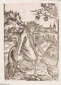 A Saxon prince on horseback