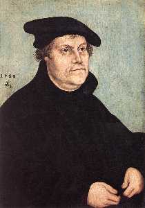 retrato de martín lutero